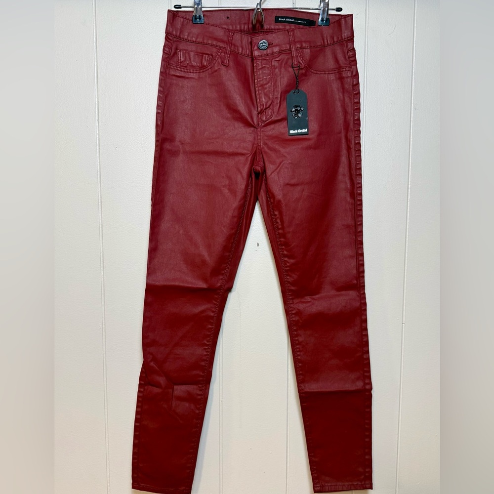 NWT Black Orchid Red Skinny Jeans